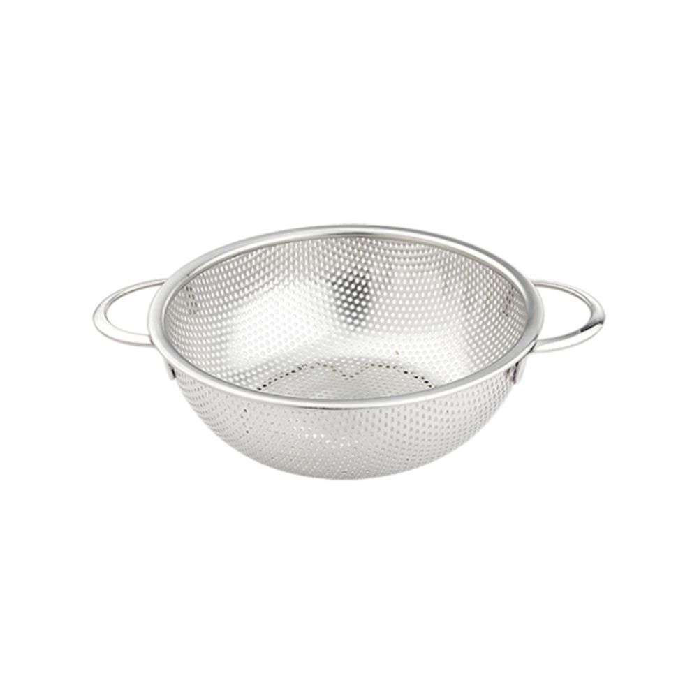 Stainless Steel Mesh Strainer Basket with Handles 23.0cm