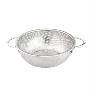 Stainless Steel Mesh Strainer Basket with Handles 25.5cm
