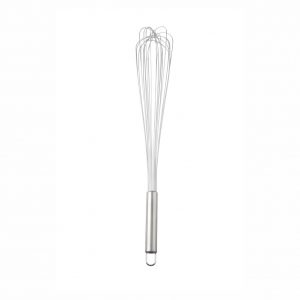 Stainless Steel Piano Whisk with Hooked Handle 12-Wire 60cm
