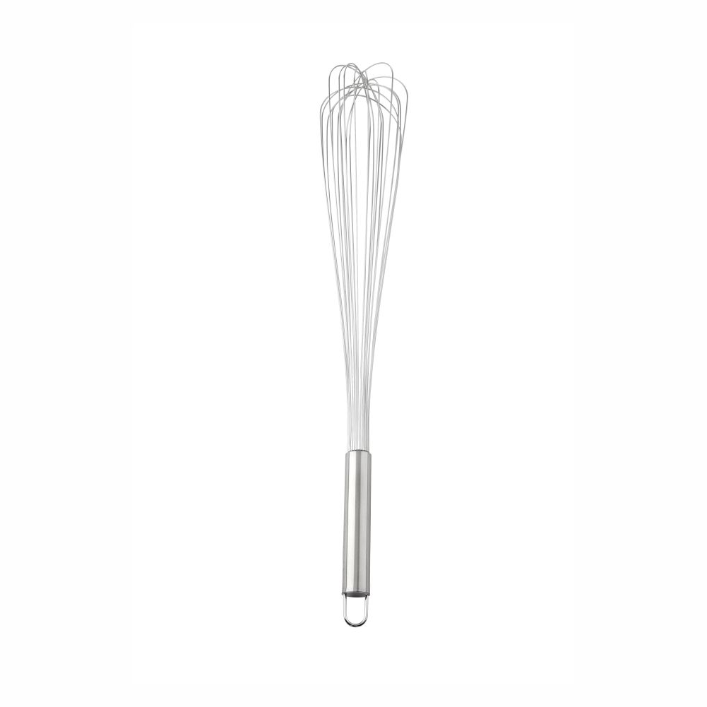 Stainless Steel Piano Whisk with Hooked Handle 12-Wire 60cm