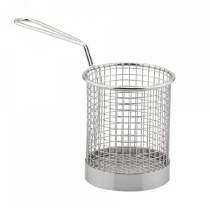 Stainless Steel Presentation Basket dia.7.5cmx8cm, Round