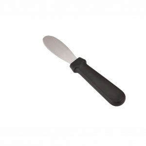 Stainless Steel Sandwich Spreader 10 x 3cm Blade with Black Plastic Handle (MPH series)