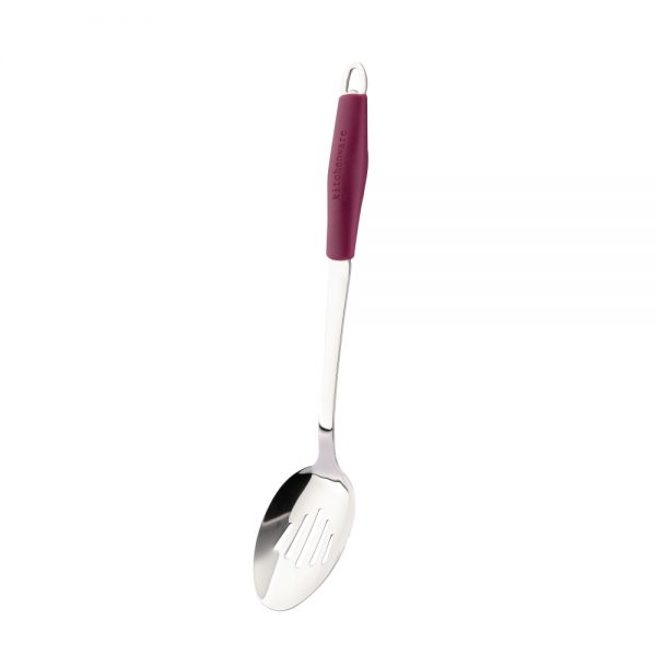 Stainless Steel Slotted Turner with Purple Silicone Handle - Sunnex  Products Ltd.