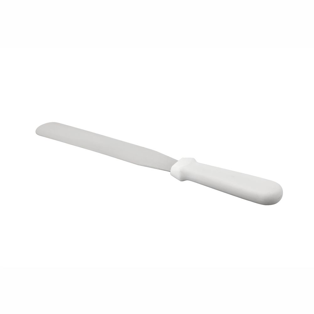 Stainless Steel Spatula 20cm with White Plastic Handle (MPH series)