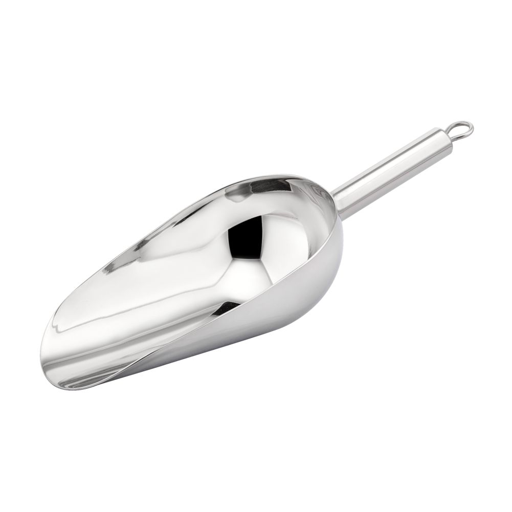 Stainless ice scoop discount