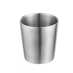 180ml Double Wall Stainless Steel Cup in Matte Polish-MDC18
