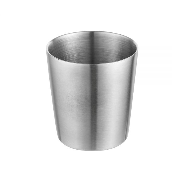180ml Double Wall Stainless Steel Cup in Matte Polish-MDC18