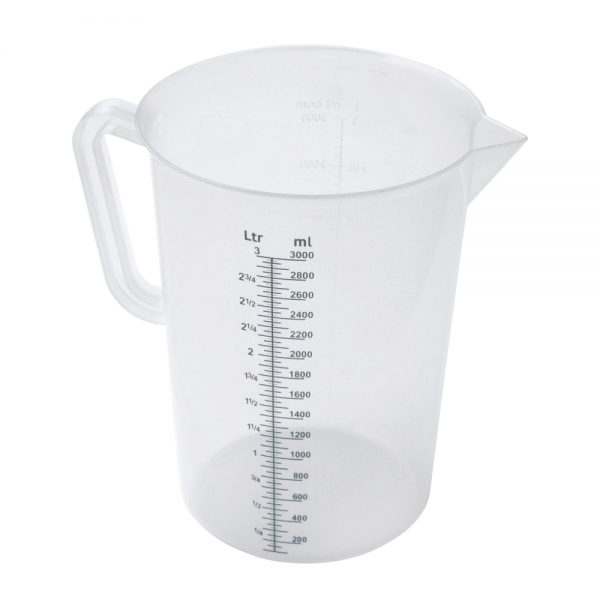 3.0L Polypropylene Measuring Jug-86321-UK