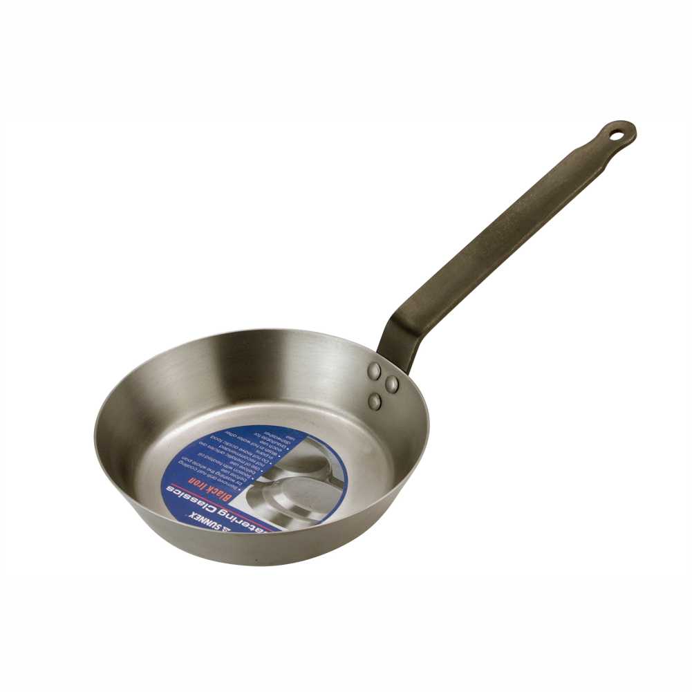 Black Iron Fry Pan, 20cm 8inch-98795