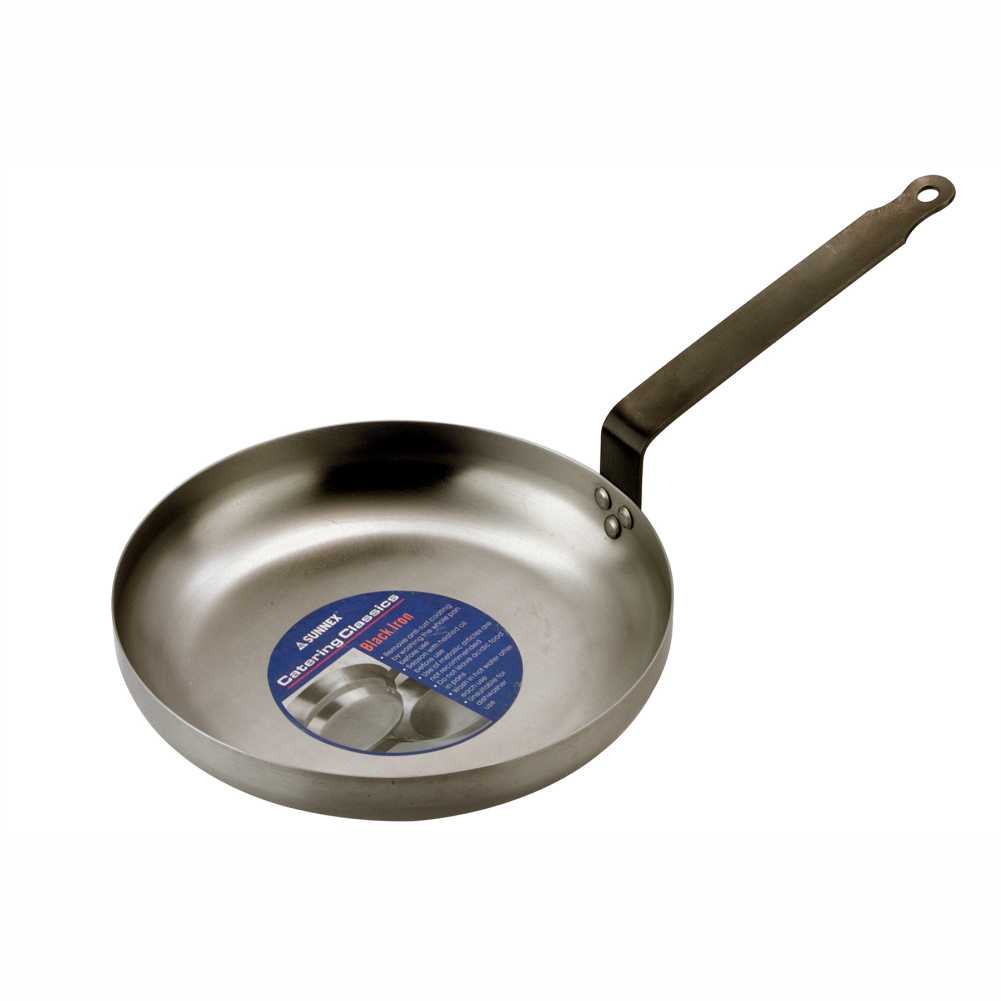 Black Iron Omelette Pan, 25cm 10inch-91795F