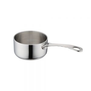 Stainless Steel Mini Sauce Pan dia.8.5x5cm-MMS-8-UK