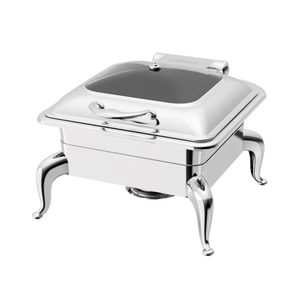 2-3-Size-5.5L-Stainless-Steel-Chafer-with-Curve-Legs-Genoa-Series-W35300
