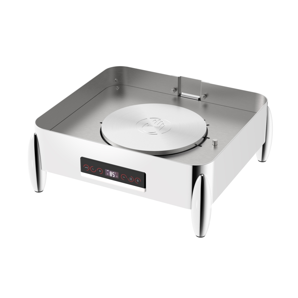 2-3 Size Electric Chafer Frame with Olive Shaped Legs (Roma Burano Series)-W07-2302B