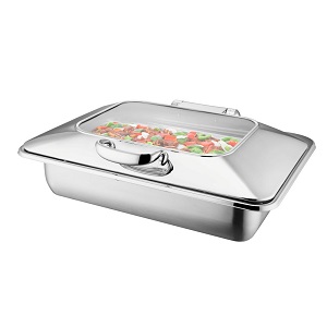 Full Size 8.5L Stainless Steel Induction Chafer (Vienna Series)-W16-1102T