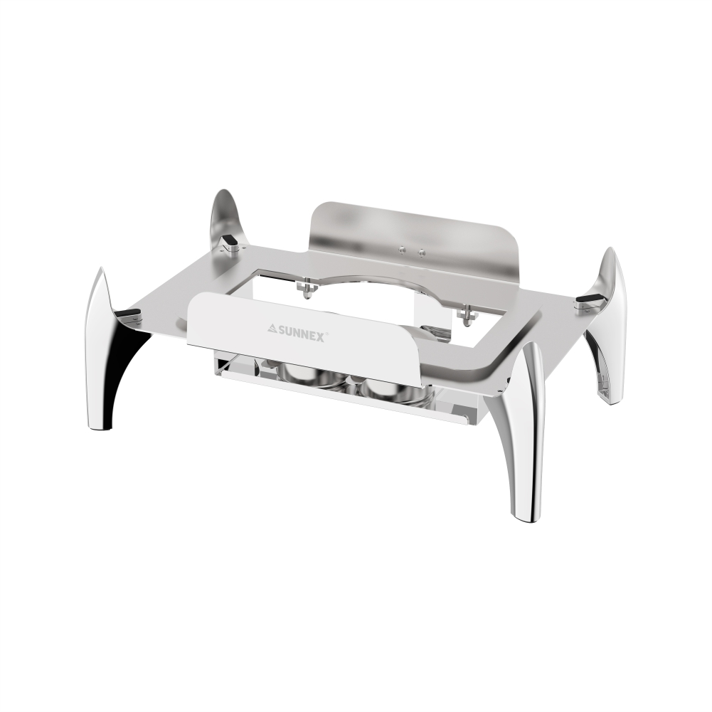 Full Size Stainless Steel Versatile Chafer Stand (Vienna Series)-W16-1100B