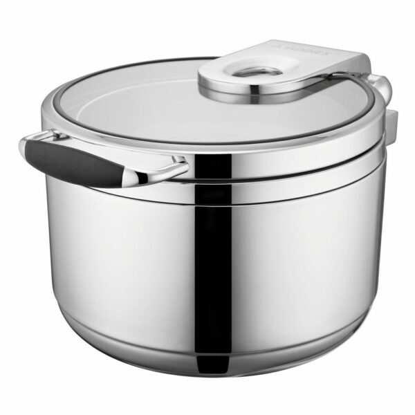 Round 10L Stainless-Steel Induction Soup Station Burano Series W07-2802T