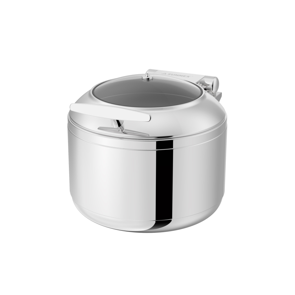 Round 10L Stainless Steel Induction Soup Station (Vienna Series