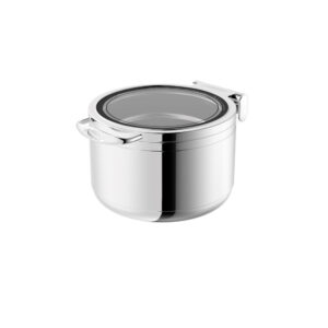 Round 10.0L Stainless Steel Induction Soup Station (Roma Series)