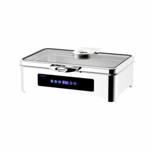 Full Size 8.5L Waterless Dry Heat Chafer with Stainless Steel Cover-W21-1162M