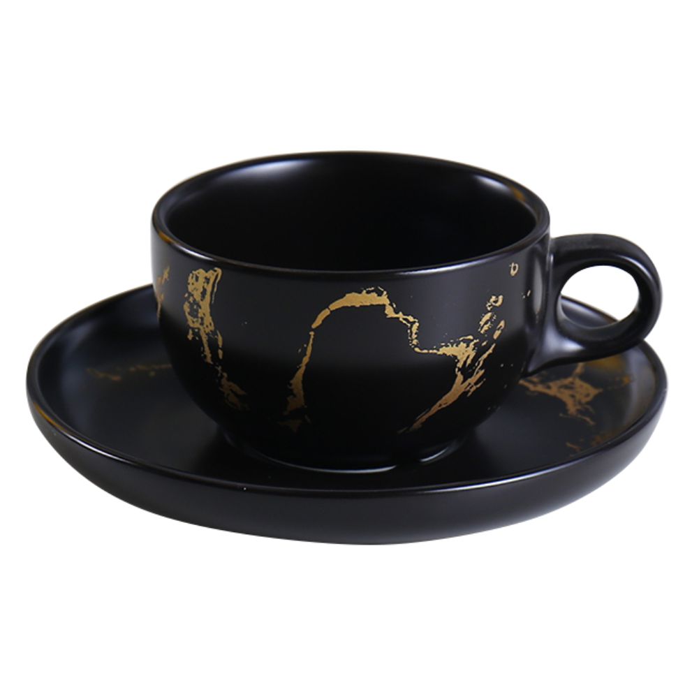 Reactive Glaze Porcelain Cup 200ml-CMR098
