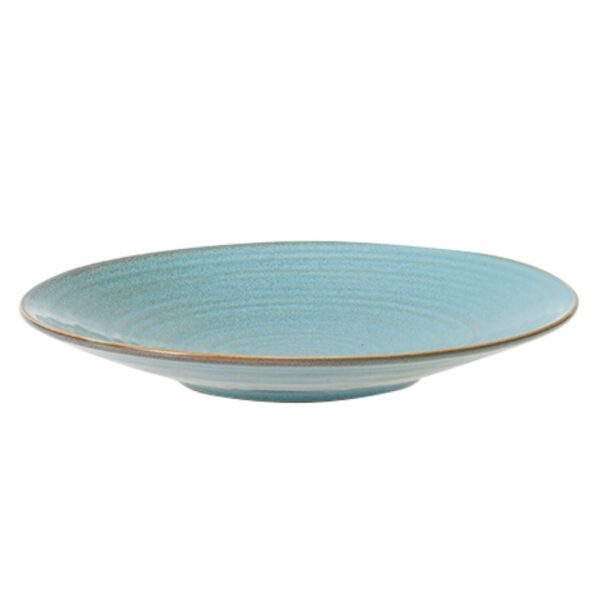 Reactive Glaze Porcelain Deep Plate 26cm 10.25inch-CMR060