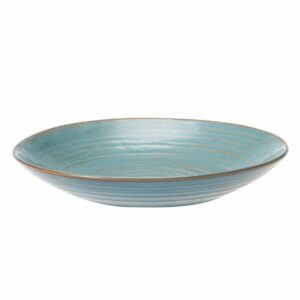 Reactive Glaze Porcelain Soup Plate 24cm 9.5inch-CMR055