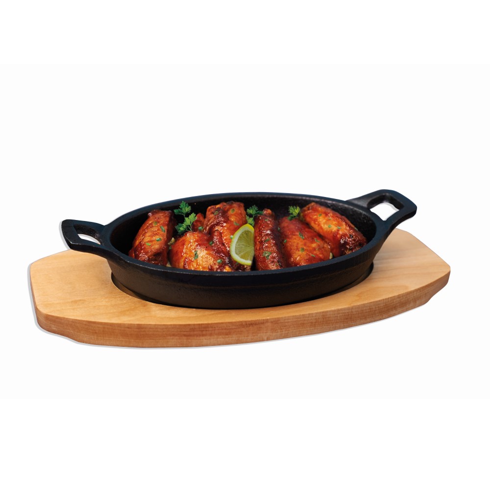 cast-iron-sizzle-dish-17x12cm-M7113 cast iron sizzle dish 17x12cm M7113
