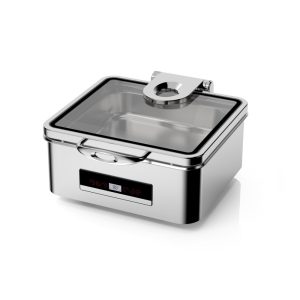 2-3 Size 5.5L Waterless Dry Heat Chafer with Stainless Steel Cover-W21-23HLM