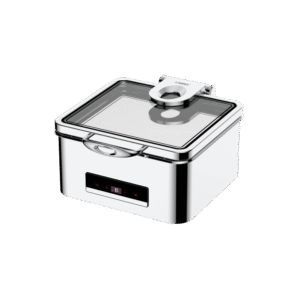2/3 Size 9L Waterless Dry Heat Chafer with Stainless Steel Cover (Terni Series)