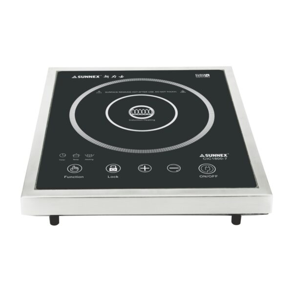 Powerful and efficient, this induction cooker delivers rapid heating with precision temperature control, making it ideal for high-speed cooking environments. Its sleek design and durable construction ensure reliable performance for professional kitchens.
