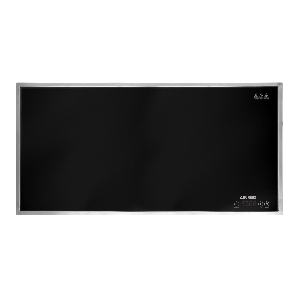 With an extended warming area, this built-in model is tailored for restaurants or buffet stations requiring expanded heating surfaces. Its powerful 750W heating element ensures food remains at optimal serving temperature without overcooking.