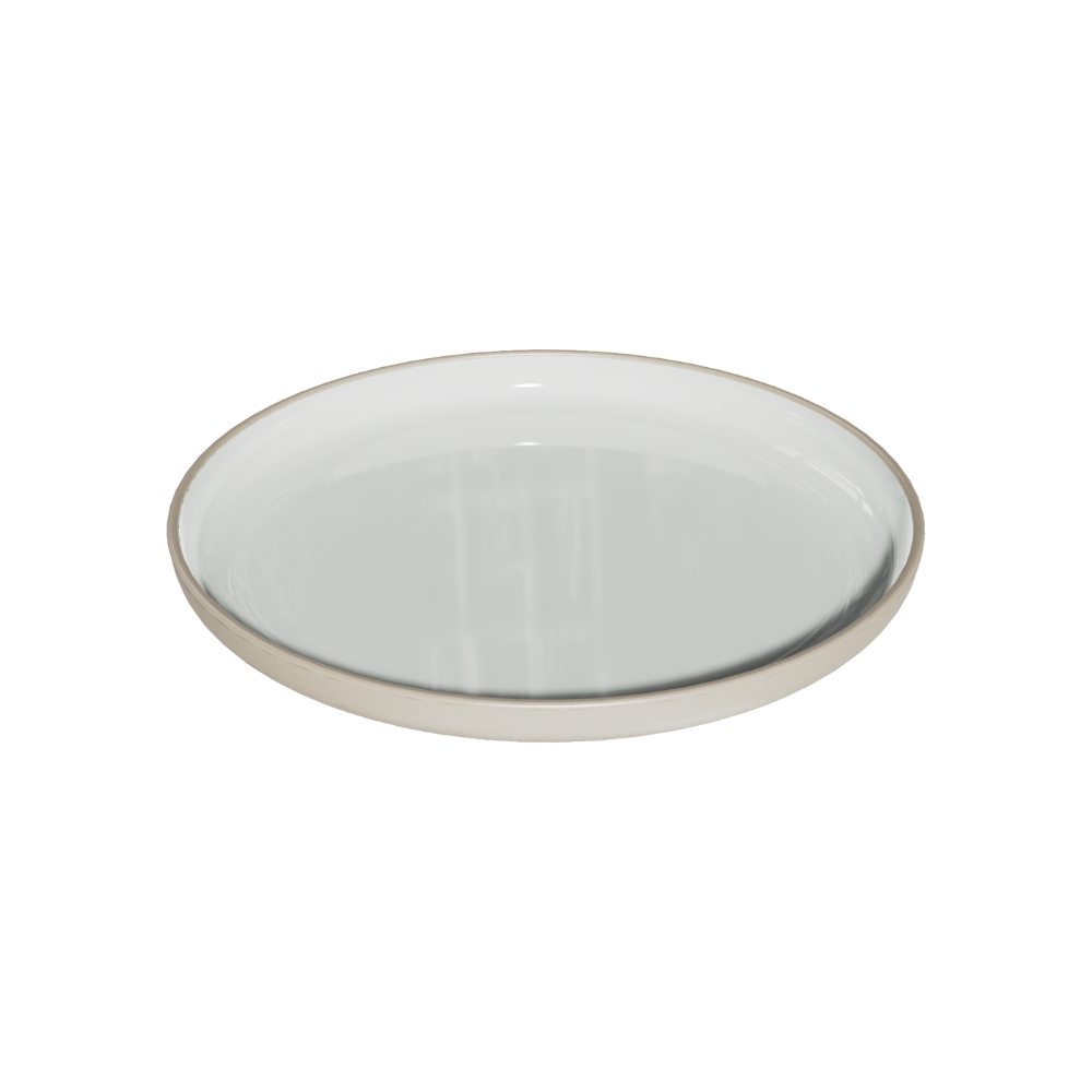 rPET Tableware- 8.6 In. rPet shallow plate