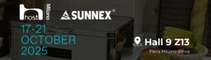 Join Sunnex Products at HostMilano 2025, Oct 17-21, at Fiera Milano, Italy. Visit Booth Z13, Hall 9 to explore our latest hospitality innovations and connect with our team. Schedule your visit now!