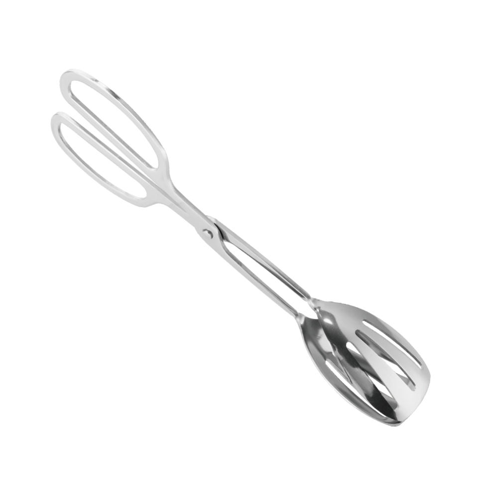 STAINLESS STEEL FOOD TONGS, 10INCH/25.5CM