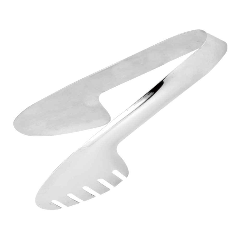 STAINLESS STEEL FOOD TONGS, 9INCH