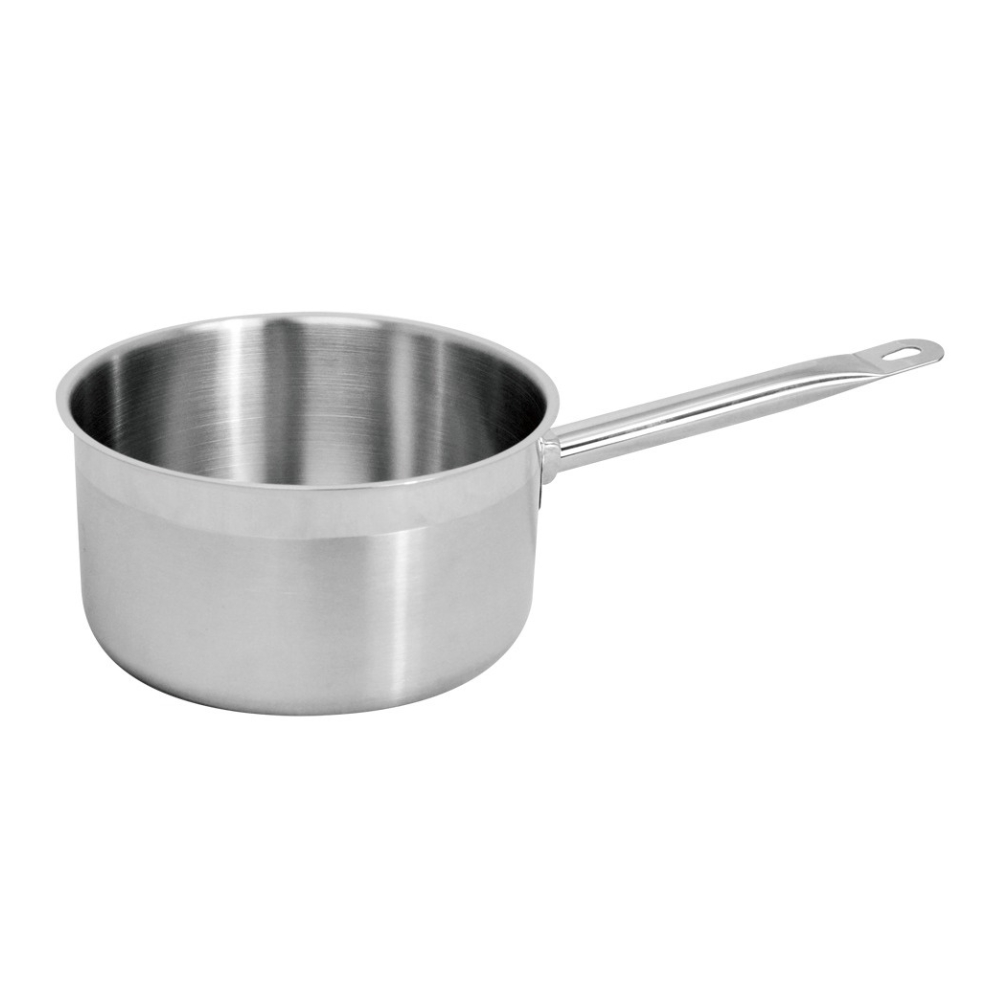SAUCEPAN, 24 X 11CM, 5.0LTR, MATERIAL:21CT, BODY:0.8MM, AL:4MM, INDUCTION BASE
