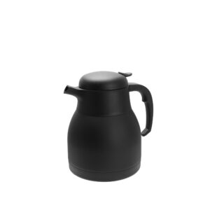 Elevate your service with Sunnex C10005 Matt Black Vacuum Jugs. Features a premium non-reflective finish, fingerprint resistance, and durable steel liner.