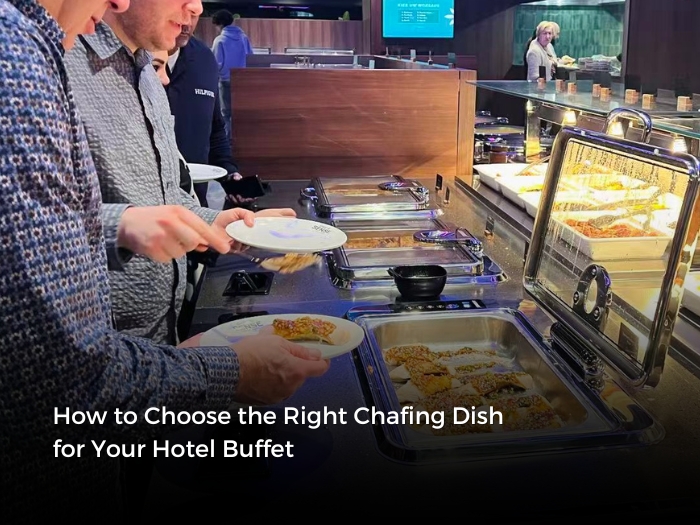 Discover the ultimate B2B guide to choosing the right commercial chafing dish for your hotel buffet. Learn about induction, electric, and fuel heating methods.