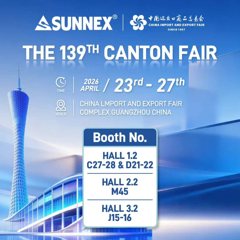 Sunnex Products Limited will exhibit at the 139th Canton Fair from 23–27 April 2026 in Guangzhou. Visit Hall 1.2, 2.2 and 3.2 to explore our latest professional buffetware and catering equipment.