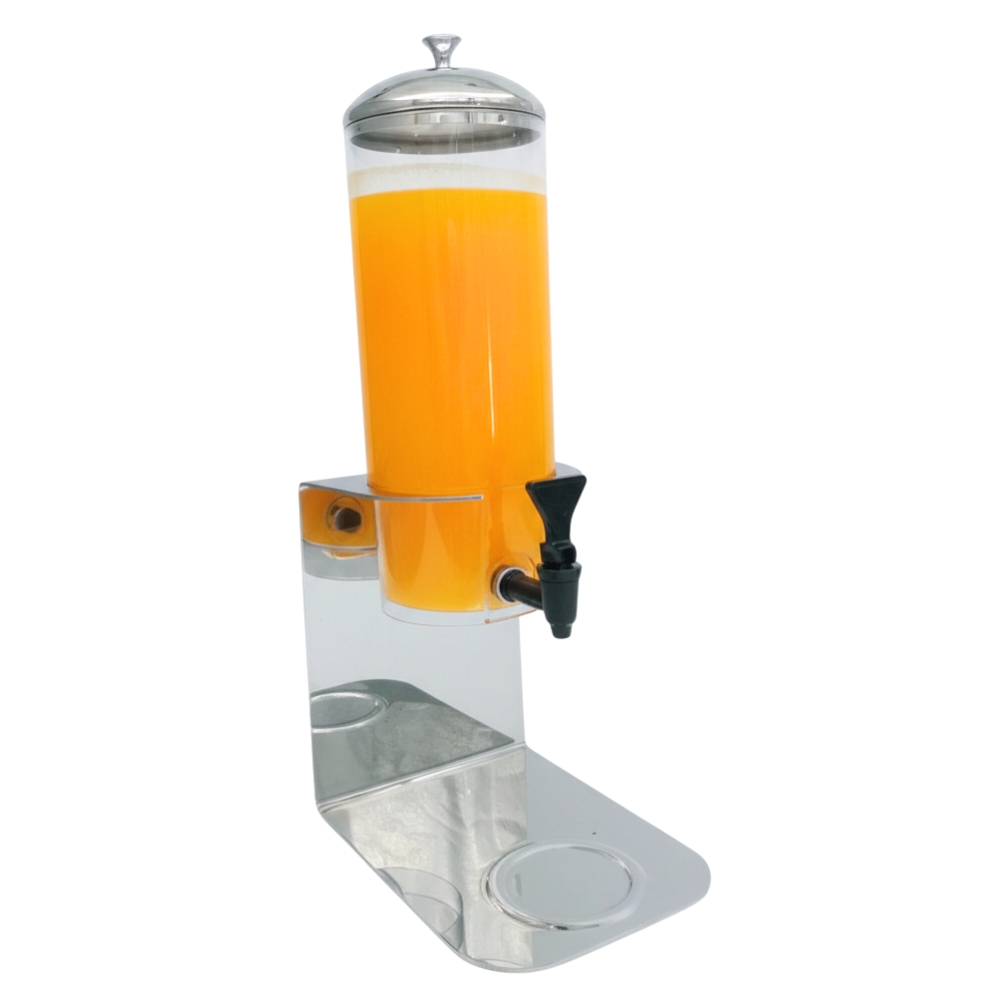 Upgrade your buffet with the Sunnex 3L Juice Dispenser (U13-2000). Features a no-splash spout, maximum beverage extraction, and durable stainless steel design.