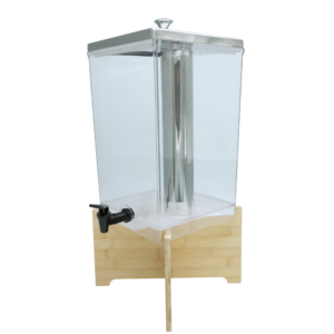 11.4L Bamboo Stand Beverage Dispenser with PC Container (Verona Series)