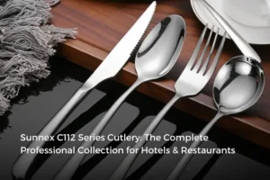 Sunnex C112 Series Cutlery: The Complete Professional Collection for Hotels & Restaurants