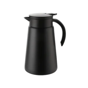 0.6L Mini Stainless Steel Vacuum Jug with Black Body-CCP100K
