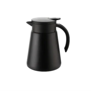0.8L Mini Stainless Steel Vacuum Jug with Black Body-CCP080K