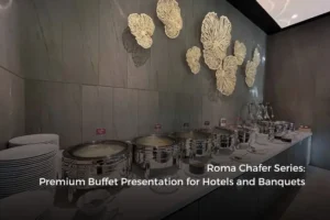 Roma Chafer Series: Premium Buffet Presentation for Hotels and Banquets
