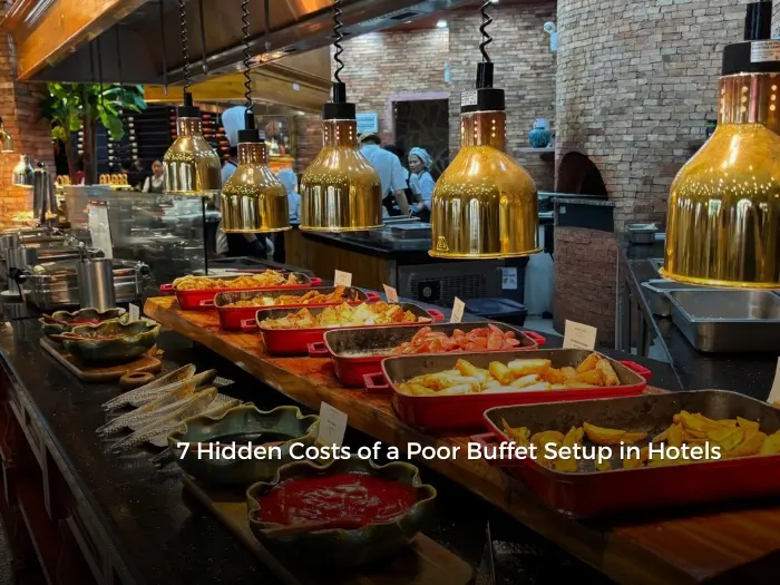 Discover the 7 hidden costs a poor buffet setup creates for hotels — from food waste and labor drag to guest complaints and equipment breakdowns.